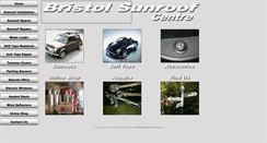 Desktop Screenshot of bristolsunroofs.co.uk